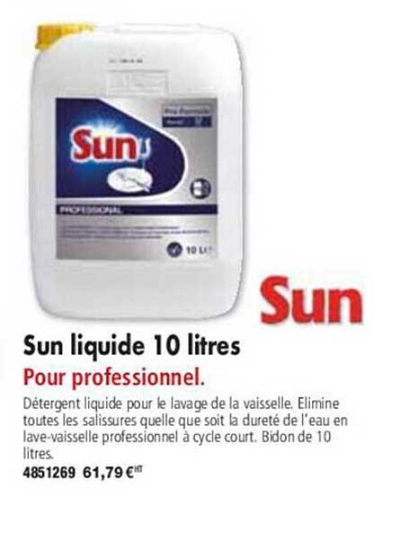Sun Liquide 10 Litres