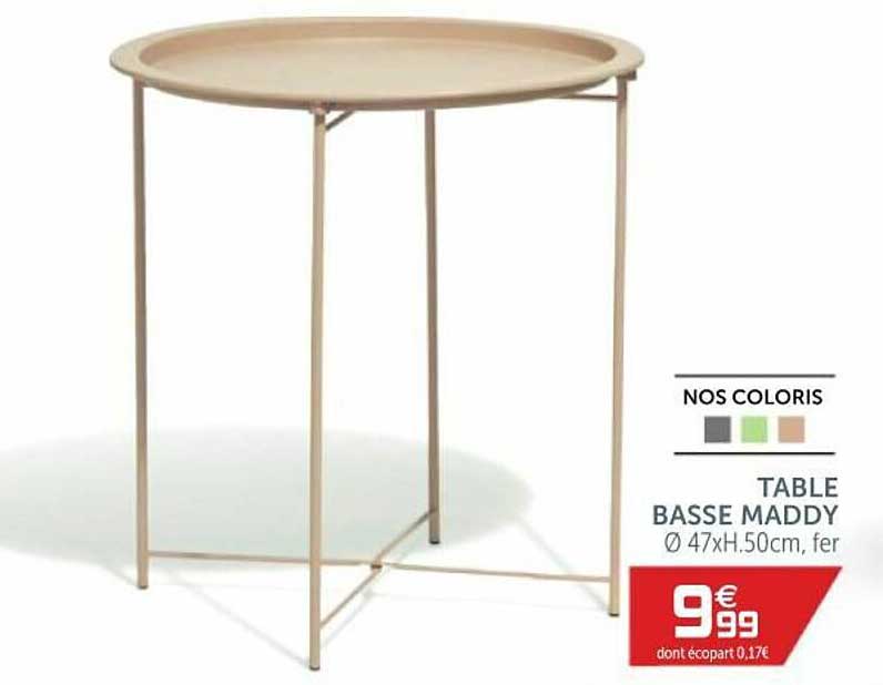 Table Basse Maddy