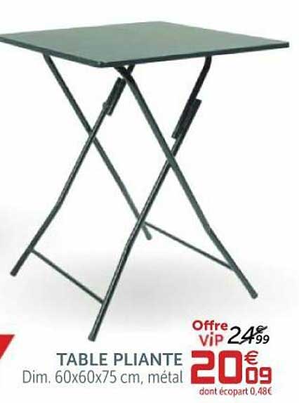 Table Pliante