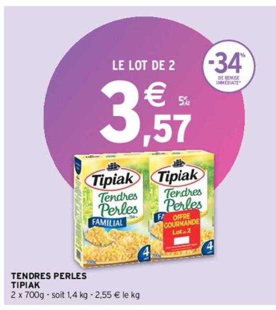 Tendres Perles Tipiak