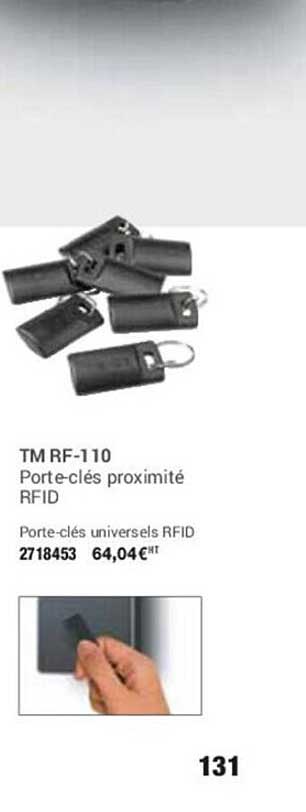 tm rf-110 porte-clés proximité rfid