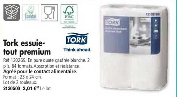tork essuie-tout premium