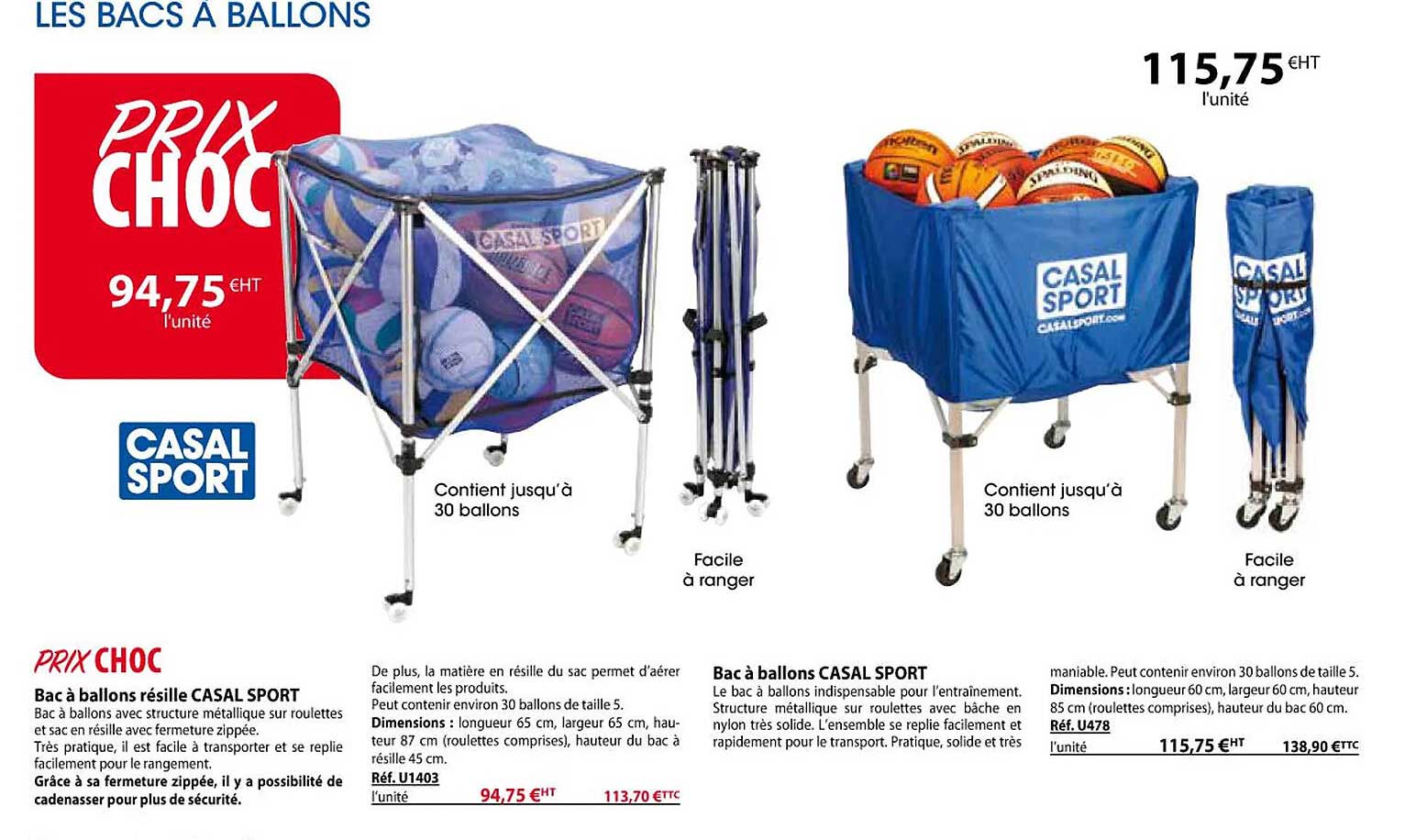 bac à ballons résille casal sport, sac à ballosn casal sport