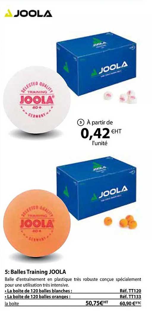 balles training joola