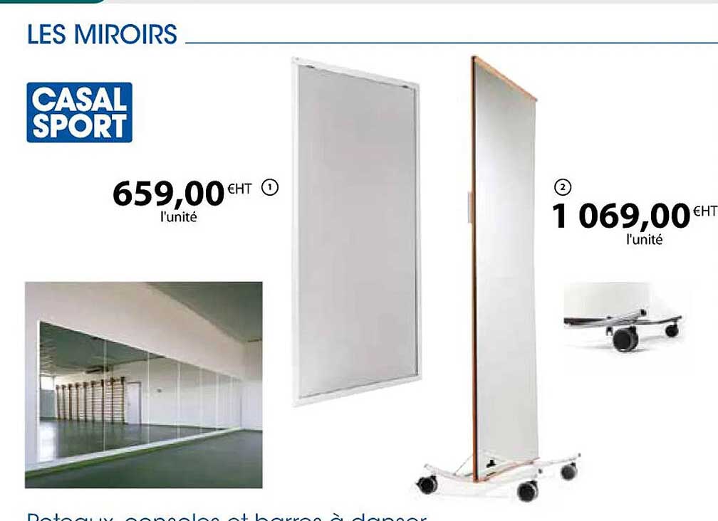 les miroirs casal sport