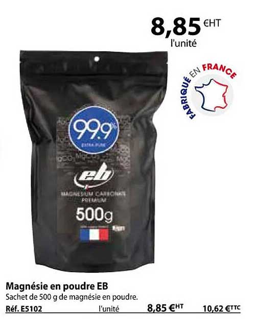 magnésie en poudre eb