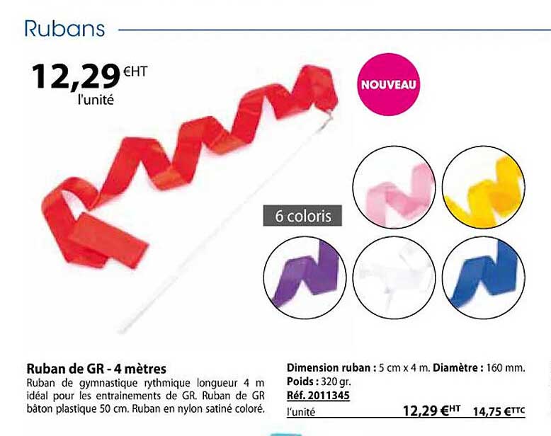 ruban de gr - 4 mètres