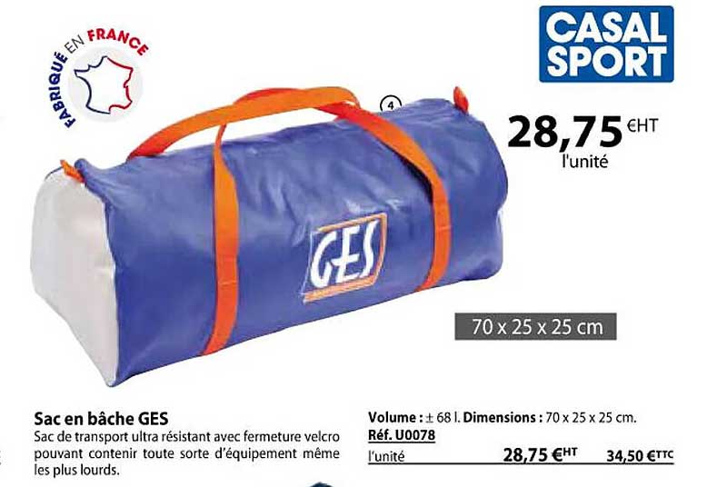 Sac En Bâche Ges