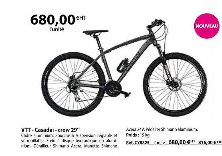 vtt - casadei - crow 29"