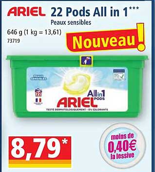 22 pods all in 1 ariel