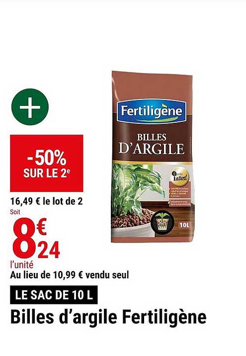 billes d'argile fertiligène