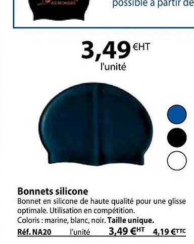 bonnets silicone