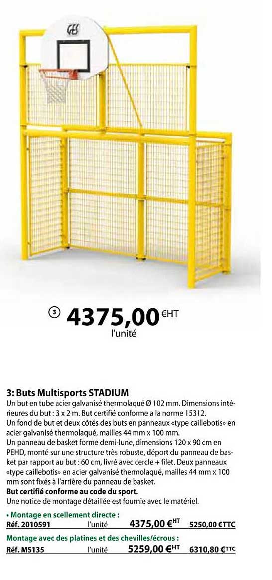 buts multisports stadium