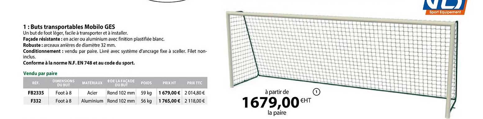 buts transportables mobilo ges