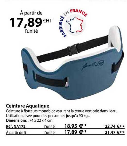 ceinture aquatique