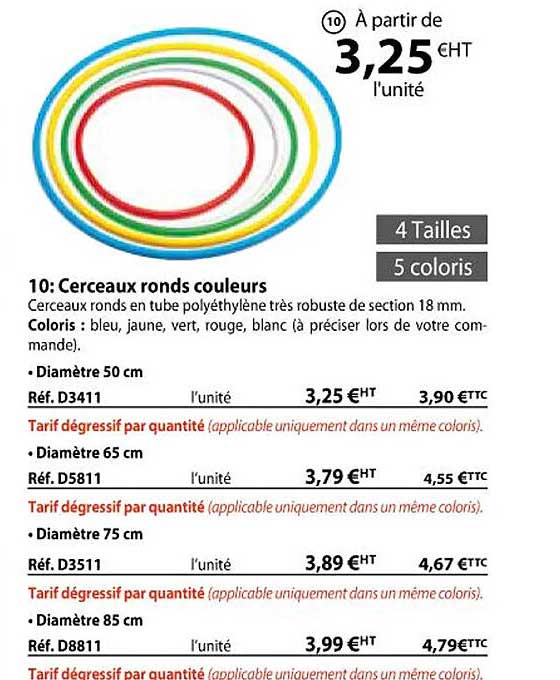 Cerceaux Ronds Couleurs