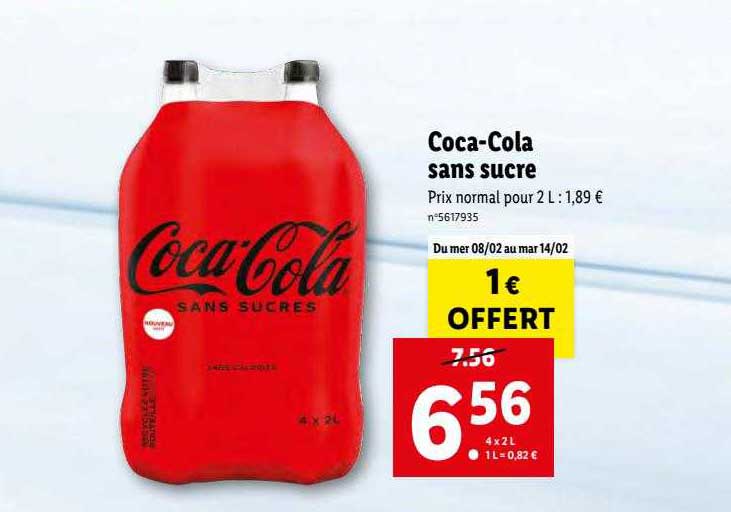 coca-cola sans sucre