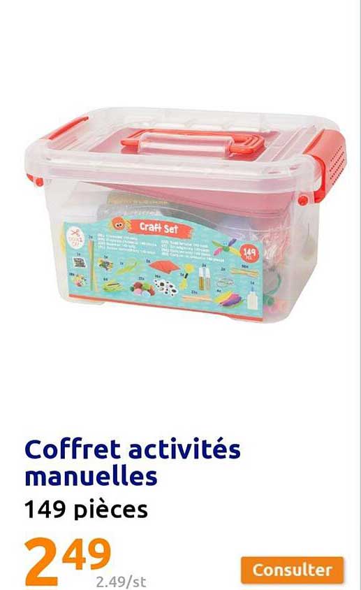 coffret activités manuelles