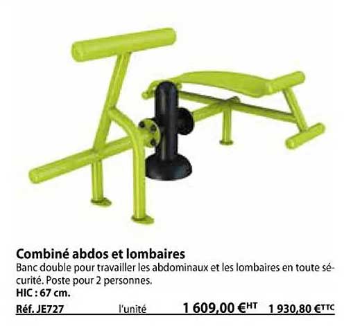 combiné abdos et lombaires