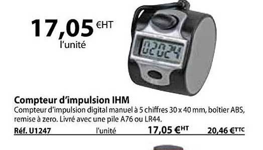 compteur d'impulsion ihm
