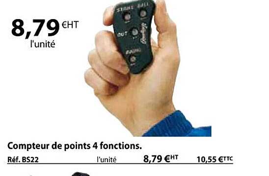 compteur de points 4 fonctions