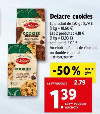 Cookies Delacre