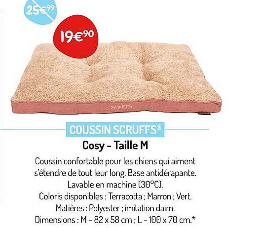 coussin scruffs