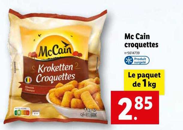 Croquettes McCain