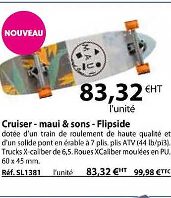 cruiser - maui & sons - flipside