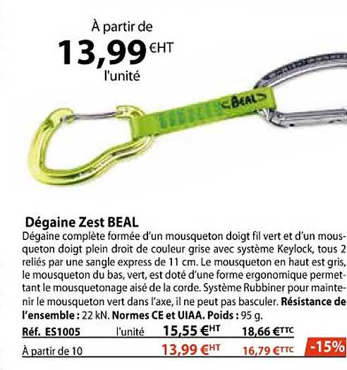 dégaine zest beal