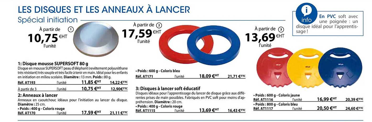 disque mousse supersoft 80 g, disques à lancer soft éducatif, anneaux à lancer