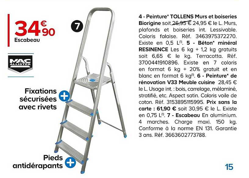 Escabeau Mac Allister