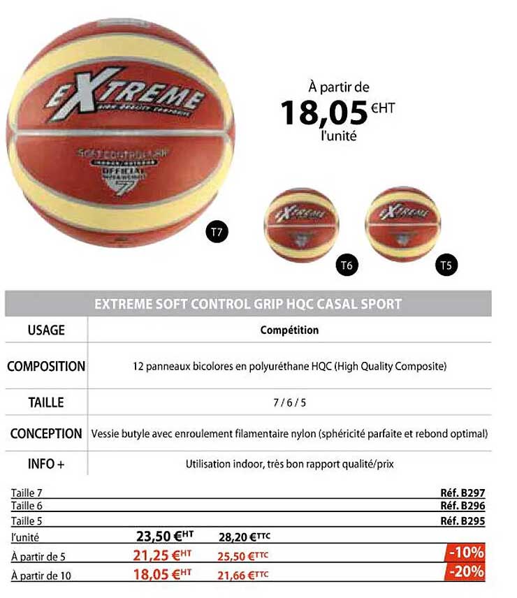 extreme soft control grip hqc casal sport