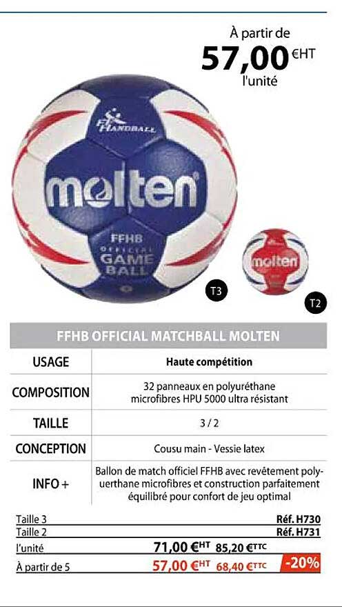 ffhb official matchball molten