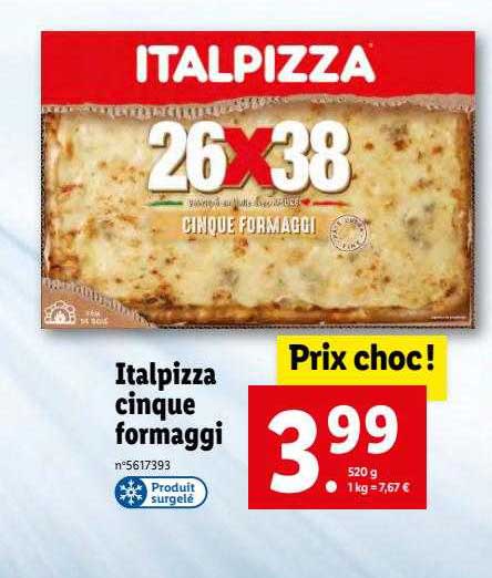 italpizza cinque formaggi