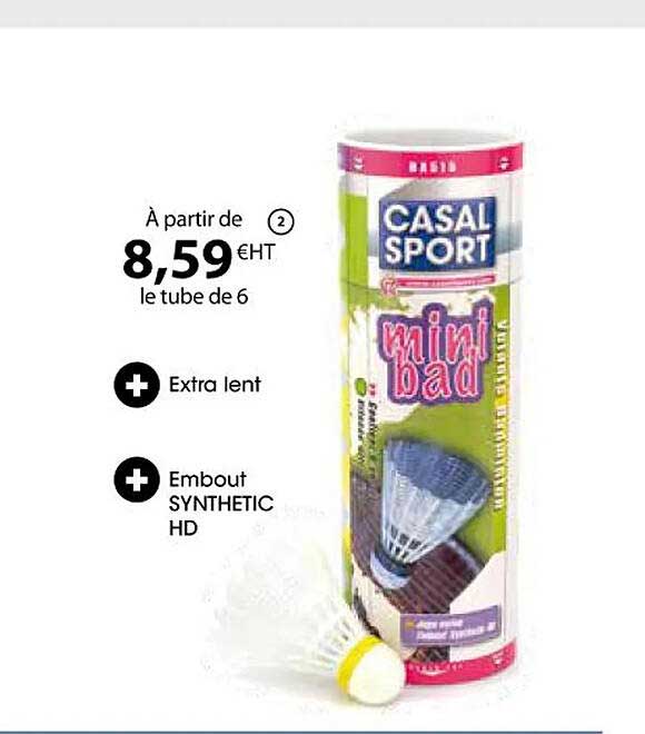 le tube de 6 casal sport
