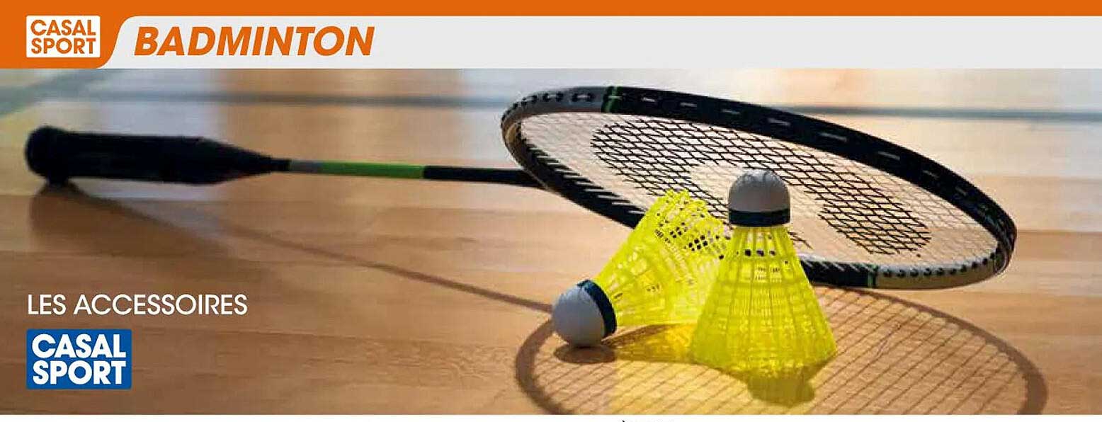 les accessoires casal sport