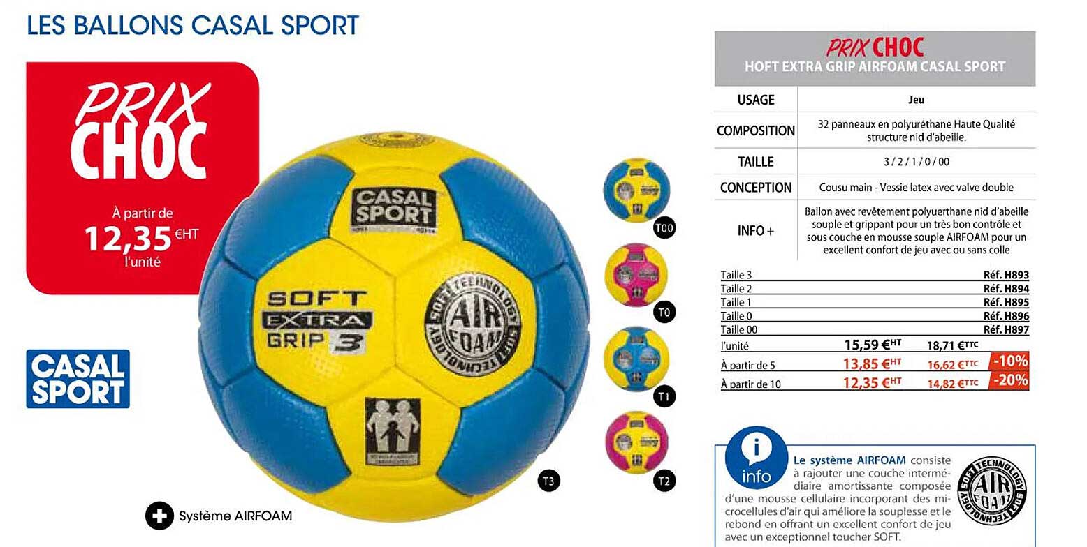 les ballons casal sport