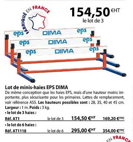 lot de minis-haies eps dima