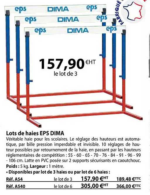 lots de haies eps dima