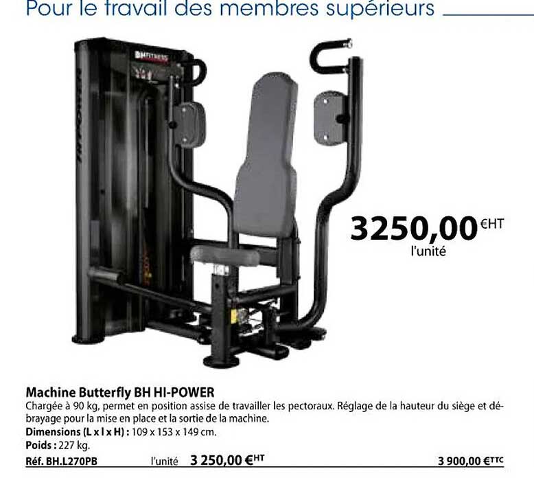 machine butterfly bh hi-power