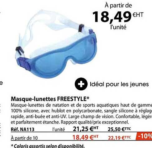 masque-lunettes freestyle