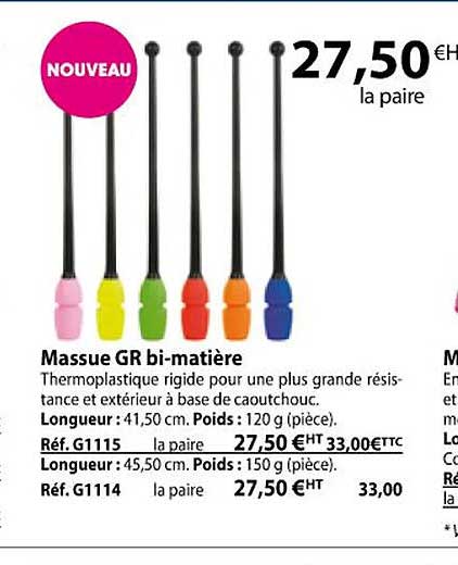 massue gr bi-matière