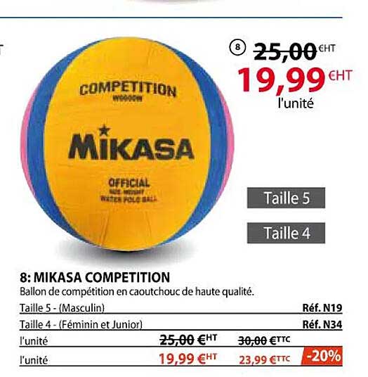 mikasa compétition
