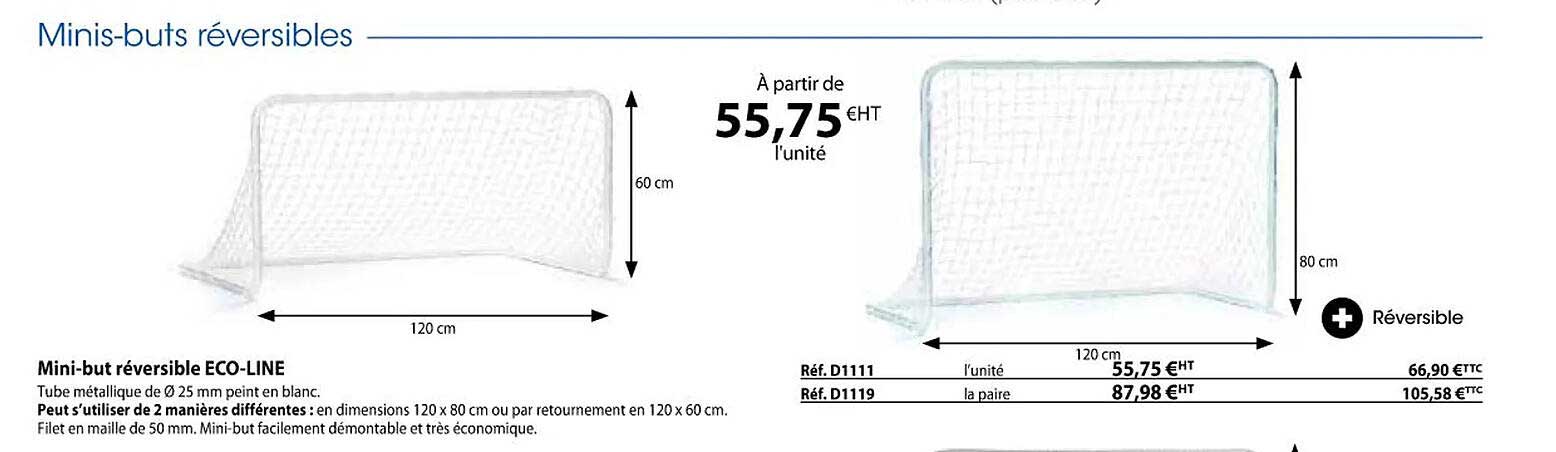 mini-but réversible eco-line