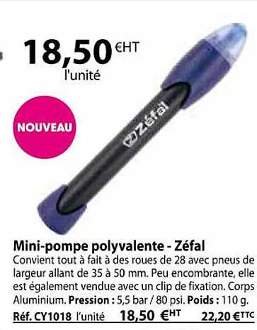 mini-pompe polyvalente - zéfal