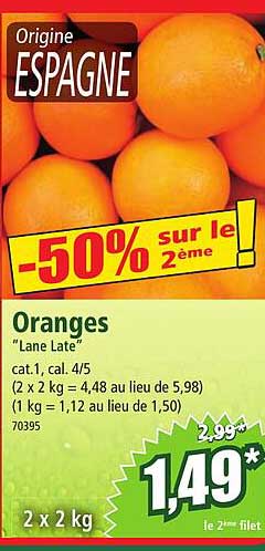 oranges "lane late"