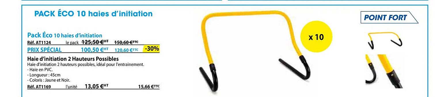 pack éco 10 haies d'initiation