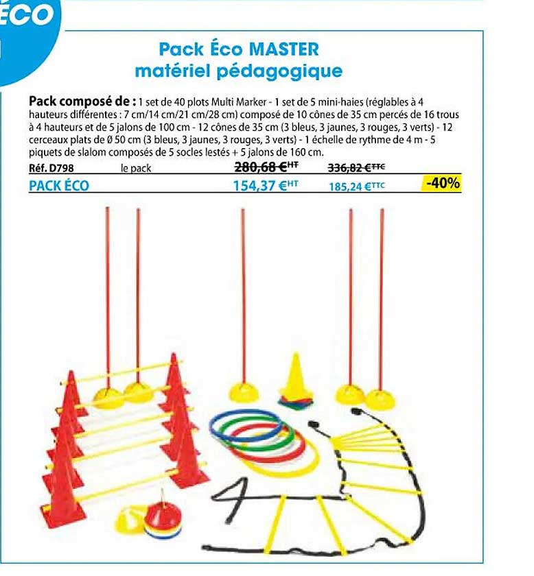 pack éco master matériel pédagogique