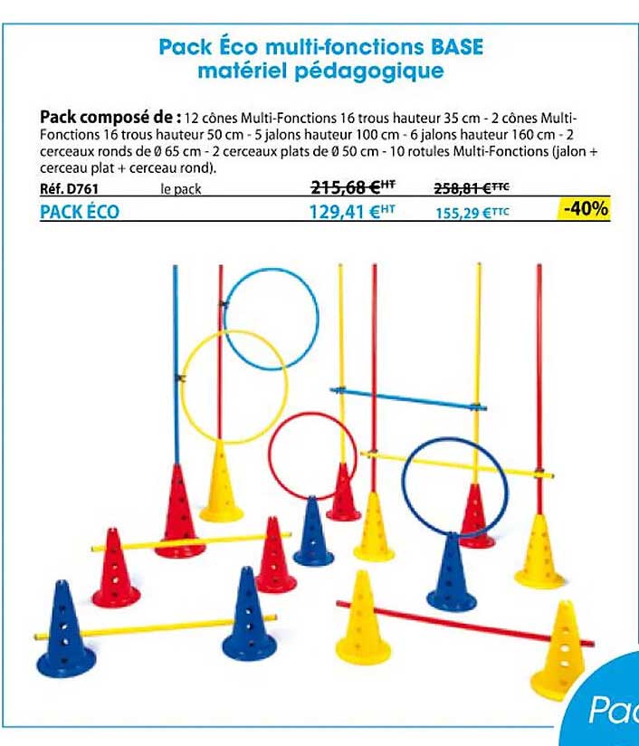 pack éco multifonctions base matériel pédagogique